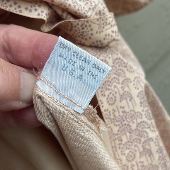 Krista Larson Vintage 100% silk dress - Picture 5 of 15